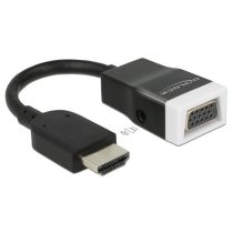   Delock 65587  HDMI-A dugó > VGA hüvely audióval adapter