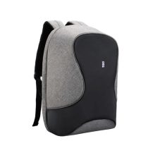   TOO 15,6" lopásbiztos/vízálló/USB portos szürke hátizsák