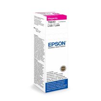 Epson T6643 70ml EcoTank kompatibilis magenta tintapalack