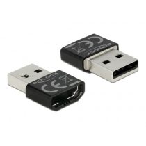 Delock 65680 HDMI-A anya > USB-A apa fekete adapter