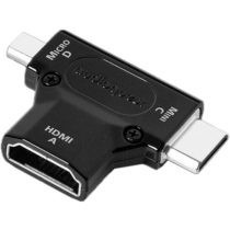   AudioQuest HDMACDAD HDMI Type A - Mini Type C/Micro Type D adapter