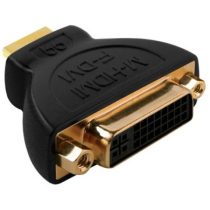   AudioQuest HDM/DVIM2F HDMI Type A dugó - DVI aljzat aranyozott csatlakozós adapter