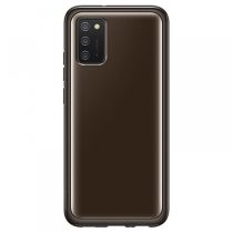   Samsung OSAM-EF-QA026TBEG Galaxy A02S fekete szilikon hátlap