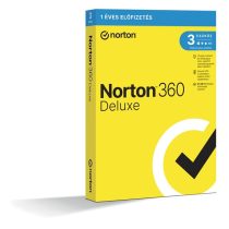   Norton 360 Deluxe 25GB HUN 1 Felhasználó 3 gép 1 éves dobozos vírusirtó szoftver