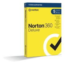   Norton 360 Deluxe 50GB HUN 1 Felhasználó 5 gép 1 éves dobozos vírusirtó szoftver