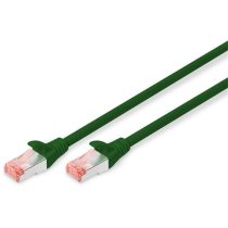 DIGITUS CAT6 S-FTP LSZH 10m zöld patch kábel