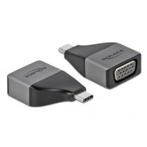   Delock 64002 USB Type-C apa > VGA anya 1080p kompakt kialakítású adapter