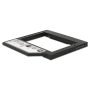 Delock 62669 Slim SATA 5.25" HDD/SSD beépítő-keret 9,5 mm