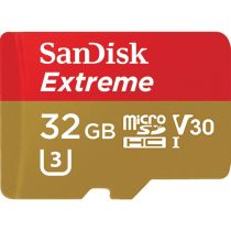   Sandisk 00173420 32GB SD micro ( SDHC Class 10) Extreme UHS-I V30 memóriakártya adapterrel