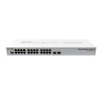   MikroTik CRS326-24G-2S+RM 1U 19" 24port GbE LAN 2x SFP+ uplink Cloud Router Switch