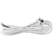   Emos S14323 Flexo 3 méter 3×1,5mm2 fehér szerelhető hálózati kábel