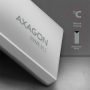 Axagon EEM2-UG2 USB-C 3.2 NVME M2 fekete ház