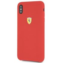 Ferrari SF iPhone XS MAX piros szilikon hátlap