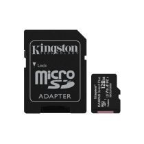   Kingston 128GB SD micro Canvas Select Plus (SDXC Class 10 A1) (SDCS2/128GB) memóriakártya adapterrel