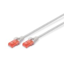 DIGITUS CAT6 U/UTP LSZH 5m szürke patch kábel