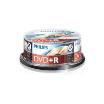 Philips DVD-R 4,7 Gb Írható DVD 25db/henger