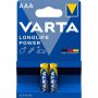 Varta 4903121412 Longlife Power AAA (LR03) alkáli mikro ceruza elem 2db/bliszter