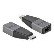   Delock 64121 USB Type-C apa > mini DisplayPort anya 4K 60Hz kompakt adapter