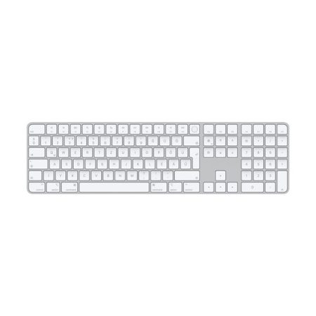 Apple Magic Keyboard (2021) Touch ID vezeték nélküli billentyűzet magyar kiosztással (numerikus)