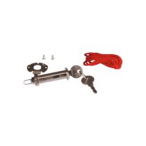  SOMMER 1 pár kulccsal 13 mm furatba szerelhető szükésgkioldó zár