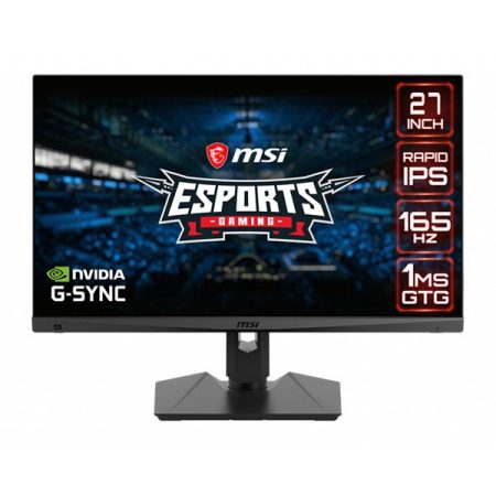 MSI 27" Optix MAG274QRF QD E2 WQHD IPS 180Hz Esport gamer monitor