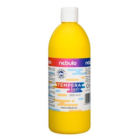 Nebulo 500 ml-es sárga tempera festék