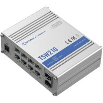   Teltonika TSW210 8x GbE LAN 2x SFP port nem menedzselhető switch