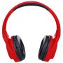 Trevi DJ 601 M piros mikrofonos sztereó fejhallgató