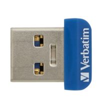   Verbatim 98710 Store 'n' Stay 32GB USB 3.0 nano kék Flash Drive