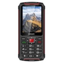   EVOLVEO Strongphone W4 2,8" DualSIM fekete/piros mobiltelefon