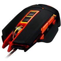   Canyon CND-SGM6N Hazard USB optikai gaming egér fekete-narancssárga