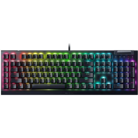 Razer BlackWidow V4 X US fekete (yellow switch) gamer billentyűzet