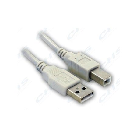 WIRETEK kábel USB Összekötő A-B, 1.8m, Male/Male