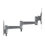 MULTIBRACKETS Fali konzol, M VESA Flexarm 360 III Silver 75 100 200 (15-32", max.VESA: 200x200 mm, 15 kg)