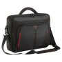 TARGUS Notebook táska Briefcase / Classic 14" Clamshell Case - Black/Red