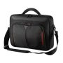 TARGUS Notebook táska CN415, Classic+ 15-15.6" Clamshell Laptop Bag - Black/Red