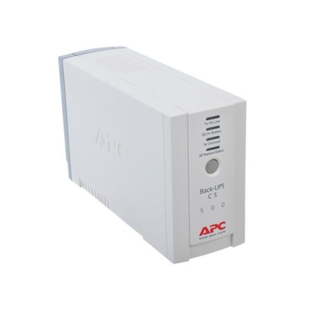 APC Back-UPS BK500EI (CS) (3+1 IEC13) 500VA (300 W) 230V Power-Saving OFFLINE szünetmentes tápegység, torony - USB inter