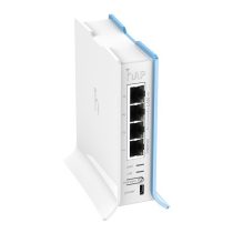   MIKROTIK Wireless Router RouterBOARD 2,4GHz, 4x100Mbps, 300Mbps, Asztali - RB941-2ND-TC