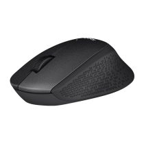   LOGITECH Egér - M330 Silent Plus Vezeték Nélküli Optikai, Fekete