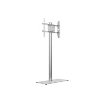   MULTIBRACKETS Padlóállvány, M Display Stand 180 Single Silver w. Floorbase (24-65", max.VESA: 700x400 mm, 50 kg)