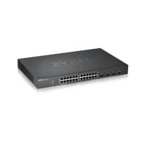   ZYXEL Switch 24x1000Mbps + 4xGigabit kombó SFP+, Fémházas Menedzselhető, Rackes (24GbE port), XGS1930-28-EU0101F