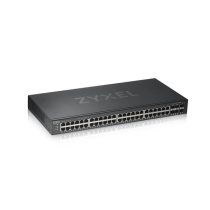   ZYXEL Switch 44x1000Mbps + 4xGigabit kombó SFP+ 2xGigabit SFP, Fémházas Menedzselhető (48GbE port), GS1920-48V2-EU0101F