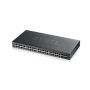 ZYXEL Switch 44x1000Mbps + 4xGigabit kombó SFP+ 2xGigabit SFP, Fémházas Menedzselhető (48GbE port), GS1920-48V2-EU0101F