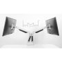 Multibrackets Gaslift asztali rögzítő kétkaros konzol, 15-32",  fehér