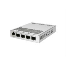   MIKROTIK Cloud Router Switch 1x1000Mbps + 4x10Gbit SFP+, Menedzselhető, Asztali - CRS305-1G-4S+IN