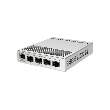 MIKROTIK Cloud Router Switch 1x1000Mbps + 4x10Gbit SFP+, Menedzselhető, Asztali - CRS305-1G-4S+IN