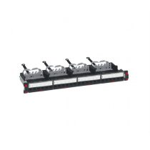   LEGRAND patch panel 19'-1U 24xRJ45 Cat5e árnyékolatlan (UTP) 6xRJ45 kazettás/LCS3 gyorscsatlakozós portok egyenes 100MH