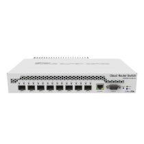   MIKROTIK Cloud Router Switch 1x1000Mbps + 8x10gbps SFP+, Fémházas, Rackes - CRS309-1G-8S+IN