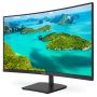 PHILIPS Ívelt VA monitor 27" 271E1SCA, 1920x1080, 16:9, 250cd/m2, 4ms, VGA/HDMI, hangszóró