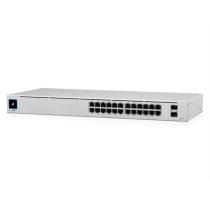  UBiQUiTi Switch 24x1000Mbps (16xPOE+), 2x1000Mbps SFP, Menedzselhető, Rackes - USW-24-POE